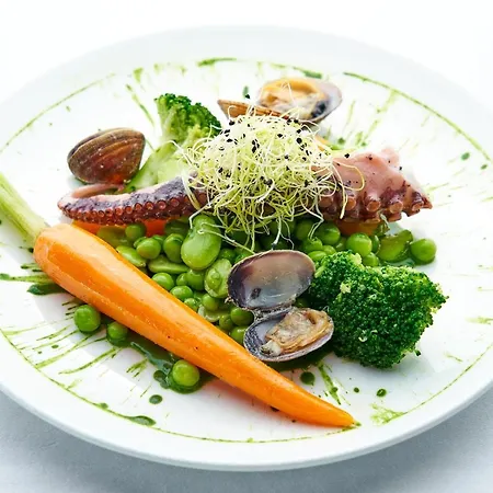 호텔 L'ermitage Cuisine-a-manger
