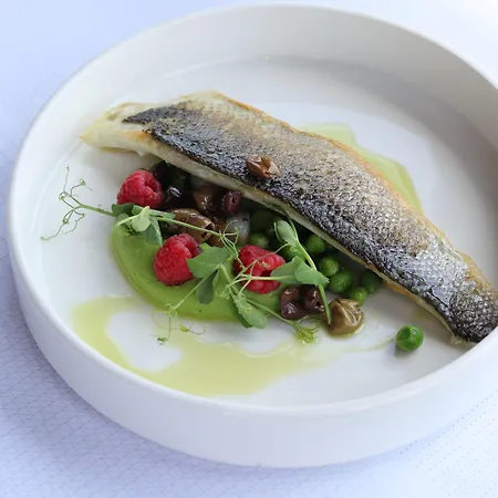 Hotel L'ermitage Cuisine-à-manger Saint-Cyr-au-Mont-d'Or