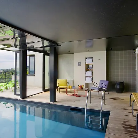 Hotel L'ermitage Cuisine-à-manger Saint-Cyr-au-Mont-d'Or
